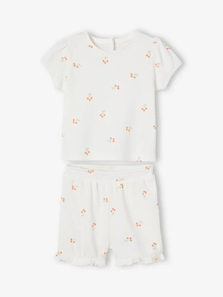 Pack Of 2 Honeycomb Pyjamas For Babies - Pale Pink 4 Pack Of 2 Honeycomb Pyjamas For Babies - Pale Pink - Image 2