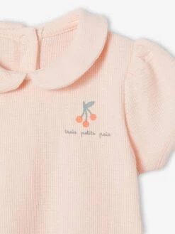 Pack Of 2 Honeycomb Pyjamas For Babies - Pale Pink 16 Pack Of 2 Honeycomb Pyjamas For Babies - Pale Pink -PETIT BATEAU Sales Store pack of 2 honeycomb pyjamas for babies 6