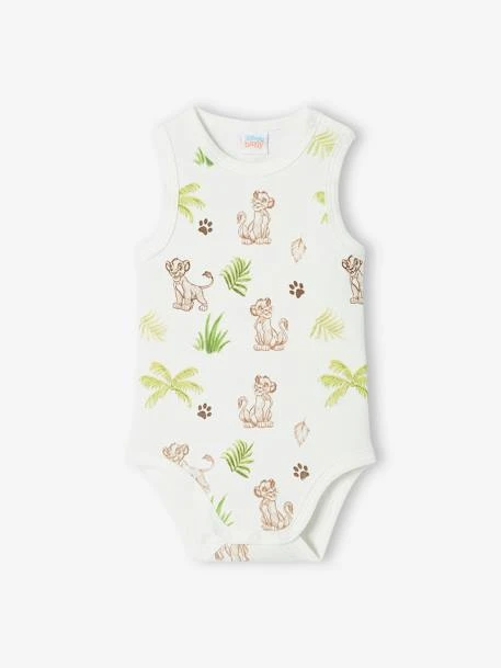Pack Of 2 Lion King Bodysuits By Disney®, For Babies - Caramel 4 Pack Of 2 Lion King Bodysuits By Disney®, For Babies - Caramel - Image 2