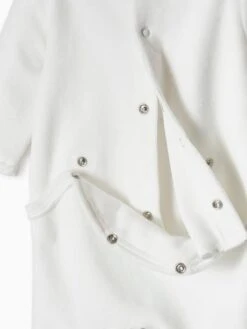 Pack Of 2 Lion Sleepsuits In Velour For Baby Boys - Mustard -PETIT BATEAU Sales Store pack of 2 lion sleepsuits in velour for baby boys 5