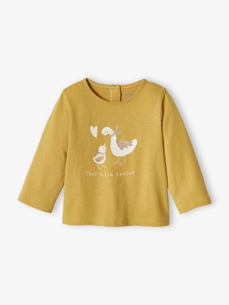 Pack Of 2 Long Sleeve Basic Tops For Babies - Pale Yellow 11 Pack Of 2 Long Sleeve Basic Tops For Babies - Pale Yellow - Image 9