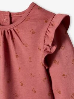 Pack Of 2 Long Sleeve Basic Tops For Babies - Ecru -PETIT BATEAU Sales Store pack of 2 long sleeve basic tops for babies 5