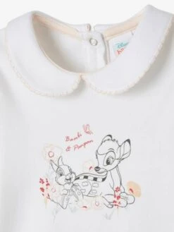Pack Of 2 Long Sleeve Bodysuits For Baby Girls, Disney Bambi® - Light Pink -PETIT BATEAU Sales Store pack of 2 long sleeve bodysuits for baby girls disney bambi 4