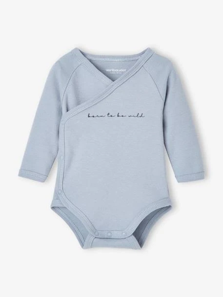 Pack Of 2 Long Sleeve Bodysuits, Full-Length Opening, For Babies - Brown Medium 2 Color/multicol 4 Pack Of 2 Long Sleeve Bodysuits, Full-Length Opening, For Babies - Brown Medium 2 Color/multicol - Image 2