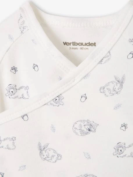 Pack Of 2 Long Sleeve Bodysuits, Full-Length Opening, For Babies - Brown Medium 2 Color/multicol 9 Pack Of 2 Long Sleeve Bodysuits, Full-Length Opening, For Babies - Brown Medium 2 Color/multicol - Image 7