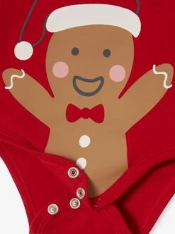 Pack Of 2 Long Sleeve Bodysuits With Cutaway Shoulders, For Babies - Red -PETIT BATEAU Sales Store pack of 2 long sleeve bodysuits with cutaway shoulders for babies 4