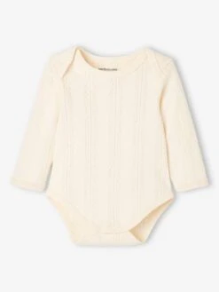 Pack Of 2 Long Sleeve Openwork Bodysuits For Babies - Pink Light 2 Color/multicol R 13 Pack Of 2 Long Sleeve Openwork Bodysuits For Babies - Pink Light 2 Color/multicol R -PETIT BATEAU Sales Store pack of 2 long sleeve openwork bodysuits for babies 3