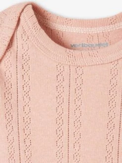 Pack Of 2 Long Sleeve Openwork Bodysuits For Babies - Pink Light 2 Color/multicol R 15 Pack Of 2 Long Sleeve Openwork Bodysuits For Babies - Pink Light 2 Color/multicol R -PETIT BATEAU Sales Store pack of 2 long sleeve openwork bodysuits for babies 5