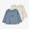 Pack Of 2 Long Sleeve Tops, For Babies - Beige Medium Two Colors/multic 1 Pack Of 2 Long Sleeve Tops, For Babies - Beige Medium Two Colors/multic -PETIT BATEAU Sales Store pack of 2 long sleeve tops for babies 15
