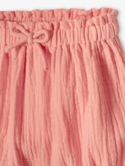 Pack Of 2 Pairs Of Bloomer Shorts In Cotton Gauze For Babies - White 16 Pack Of 2 Pairs Of Bloomer Shorts In Cotton Gauze For Babies - White -PETIT BATEAU Sales Store pack of 2 pairs of bloomer shorts in cotton gauze for babies 4