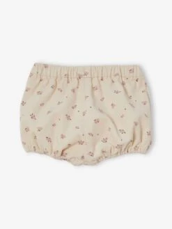 Pack Of 2 Pairs Of Corduroy Bloomer Shorts For Baby Girls - Red Dark 2 Color/multicolor -PETIT BATEAU Sales Store pack of 2 pairs of corduroy bloomer shorts for baby girls 3