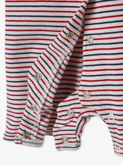 Pack Of 2 Playsuit Pyjamas For Baby Boys - White Light Two Color/multicol -PETIT BATEAU Sales Store pack of 2 playsuit pyjamas for baby boys 14