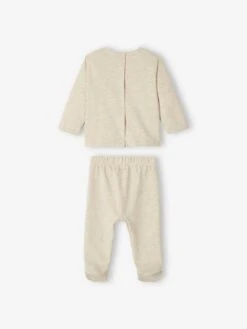 Pack Of 2 Pyjamas In Jersey Knit For Baby Boys - Mustard -PETIT BATEAU Sales Store pack of 2 pyjamas in jersey knit for baby boys 3