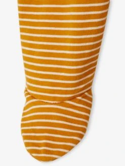 Pack Of 2 Pyjamas In Jersey Knit For Baby Boys - Mustard -PETIT BATEAU Sales Store pack of 2 pyjamas in jersey knit for baby boys 8