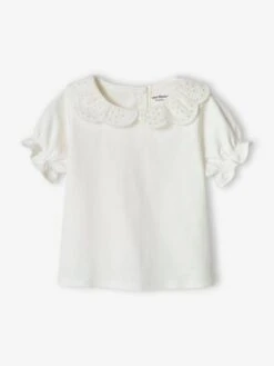 Pack Of 2 Short Sleeve Tops For Babies - Rosy -PETIT BATEAU Sales Store pack of 2 short sleeve tops for babies 1