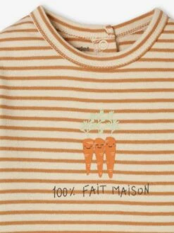 Pack Of 2 Sleepsuits In Interlock Fabric For Baby Boys - Ecru -PETIT BATEAU Sales Store pack of 2 sleepsuits in interlock fabric for baby boys 4