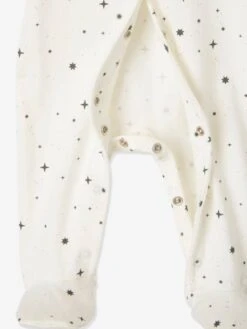 Pack Of 2 Sleepsuits In Organic Cotton, For Newborns - Light Pink -PETIT BATEAU Sales Store pack of 2 sleepsuits in organic cotton for newborns 7