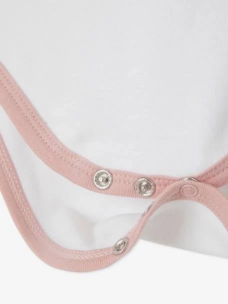 Pack Of 2 Snoopy Peanuts® Bodysuits For Babies - White Light Solid With Design 7 Pack Of 2 Snoopy Peanuts® Bodysuits For Babies - White Light Solid With Design - Image 5