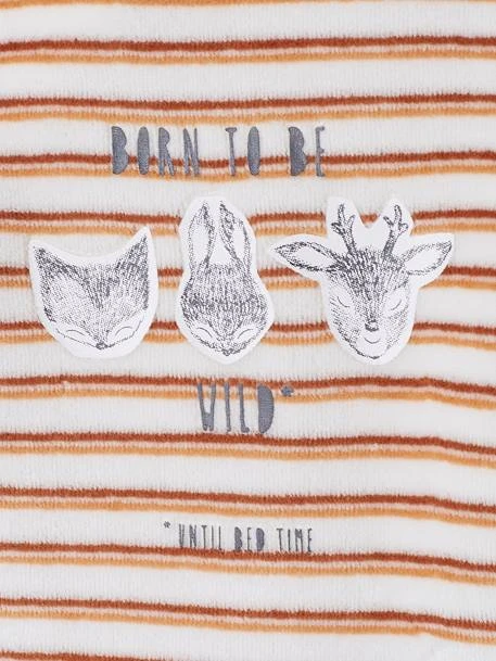 Pack Of 2 Velour "Forest" Sleepsuits For Baby Boys - Green Dark 2 Color/multicolorr 10 Pack Of 2 Velour "Forest" Sleepsuits For Baby Boys - Green Dark 2 Color/multicolorr - Image 8