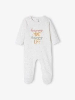 Pack Of 2 Velour Sleepsuits For Baby Girls - Pink Light 2 Color/multicol R -PETIT BATEAU Sales Store pack of 2 velour sleepsuits for baby girls 19