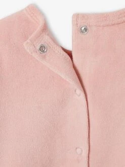 Pack Of 2 Velour Sleepsuits For Baby Girls - Pink Light 2 Color/multicol R -PETIT BATEAU Sales Store pack of 2 velour sleepsuits for baby girls 23