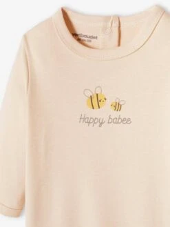 Pack Of 3 Basic Sleepsuits In Interlock Fabric For Babies - Soft Lilac -PETIT BATEAU Sales Store pack of 3 basic sleepsuits in interlock fabric for babies 15