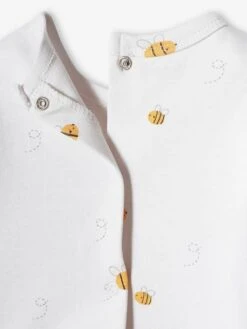 Pack Of 3 Basic Sleepsuits In Interlock Fabric For Babies - Ecru -PETIT BATEAU Sales Store pack of 3 basic sleepsuits in interlock fabric for babies 28