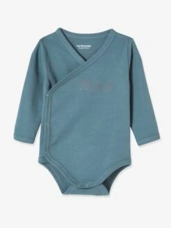 Pack Of 3 Long-Sleeved Bodysuits For Newborns, Organic Cotton, Lovely Nature - Dark Green/multi -PETIT BATEAU Sales Store pack of 3 long sleeved bodysuits for newborns organic cotton lovely nature 13