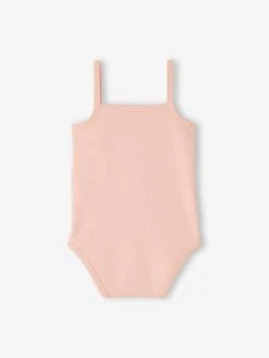 Pack Of 3 Rabbit Bodysuits, Thin Straps, For Newborn Babies - Pink Light 2 Color/multicol R -PETIT BATEAU Sales Store pack of 3 rabbit bodysuits thin straps for newborn babies 4