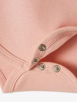 Pack Of 3 Rabbit Bodysuits, Thin Straps, For Newborn Babies - Pink Light 2 Color/multicol R -PETIT BATEAU Sales Store pack of 3 rabbit bodysuits thin straps for newborn babies 6