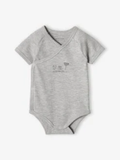 Pack Of 3 Seagull Bodysuits For Newborn Babies - Mustard -PETIT BATEAU Sales Store pack of 3 seagull bodysuits for newborn babies 2