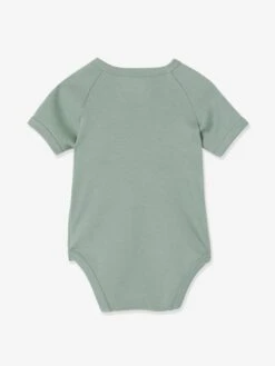 Pack Of 3 Short Sleeve Bodysuits For Newborn Babies - Light Green -PETIT BATEAU Sales Store pack of 3 short sleeve bodysuits for newborn babies 17