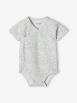 Pack Of 3 Short Sleeve Bodysuits For Newborn Babies - Aqua Green -PETIT BATEAU Sales Store pack of 3 short sleeve bodysuits for newborn babies 23