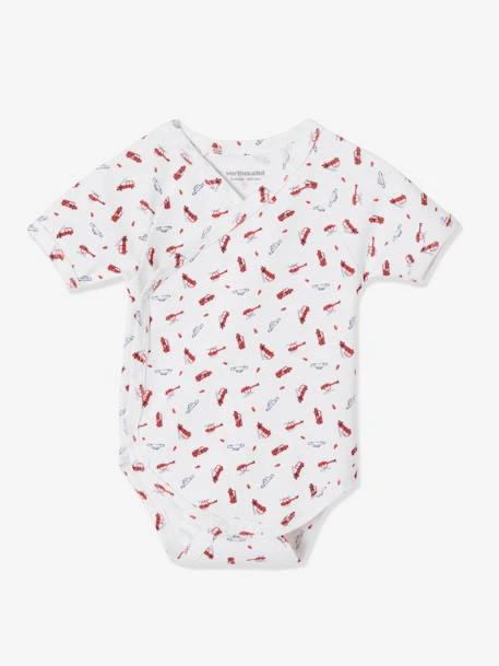 Pack Of 3 Short Sleeve Bodysuits For Newborn Babies - Blue/multi 5 Pack Of 3 Short Sleeve Bodysuits For Newborn Babies - Blue/multi - Image 3