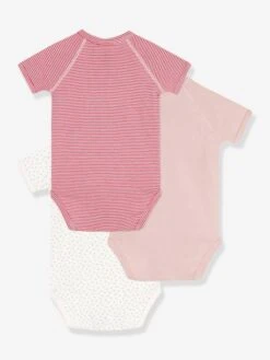 PETIT BATEAU Sales Store -PETIT BATEAU Sales Store pack of 3 short sleeve bodysuits for newborn babies by petit bateau 1