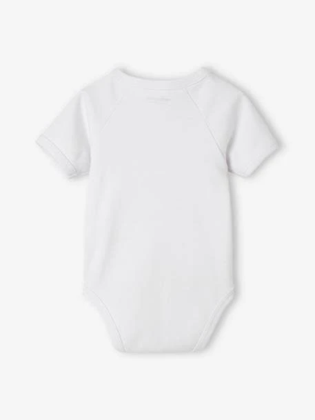 Pack Of 3 Short Sleeve Flowers Bodysuits For Newborn Babies - Green Light 2 Color/multicolor 5 Pack Of 3 Short Sleeve Flowers Bodysuits For Newborn Babies - Green Light 2 Color/multicolor - Image 4