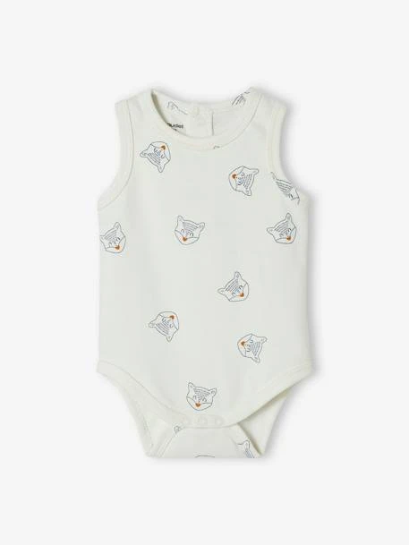 Pack Of 3 Sleeveless Bodysuits For Babies - Turmeric 5 Pack Of 3 Sleeveless Bodysuits For Babies - Turmeric - Image 3