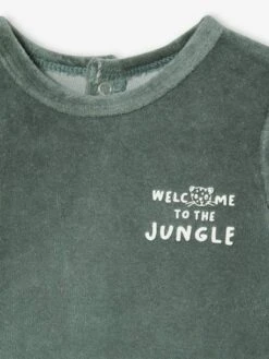 Pack Of 3 Velour Sleepsuits With Front Opening For Babies - Beige Medium Two Colors/multic -PETIT BATEAU Sales Store pack of 3 velour sleepsuits with front opening for babies 16