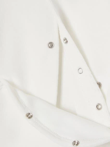 Pack Of 3 Velour Sleepsuits With Front Opening For Babies - Pink Dark 2 Color/multicol Or 8 Pack Of 3 Velour Sleepsuits With Front Opening For Babies - Pink Dark 2 Color/multicol Or - Image 6