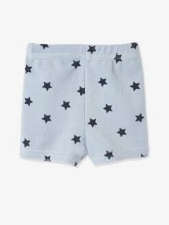 Pack Of 4 Terry Cloth Shorts, For Babies - Dark Blue -PETIT BATEAU Sales Store pack of 4 terry cloth shorts for babies 5