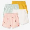 Pack Of 4 Terry Cloth Shorts, For Babies - Dark Yellow 1 Pack Of 4 Terry Cloth Shorts, For Babies - Dark Yellow -PETIT BATEAU Sales Store pack of 4 terry cloth shorts for babies 7