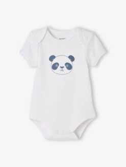 Pack Of 5 «Animals» Bodysuits, Short Sleeves, Full-Length Opening, For Babies - White Light Two Color/multicol 13 Pack Of 5 «Animals» Bodysuits, Short Sleeves, Full-Length Opening, For Babies - White Light Two Color/multicol -PETIT BATEAU Sales Store pack of 5 animals bodysuits short sleeves full length opening for babies 2