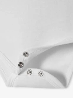 Pack Of 5 Long Sleeve Bodysuits, Full-Length Opening, For Babies - White Light Two Color/multicol -PETIT BATEAU Sales Store pack of 5 long sleeve bodysuits full length opening for babies 3