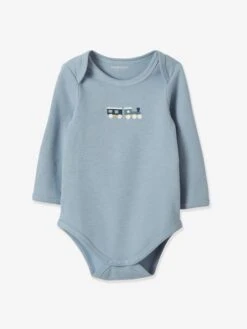 Pack Of 5 Long-Sleeved Bodysuits For Babies, Travelling Animals - Blue/multi 16 Pack Of 5 Long-Sleeved Bodysuits For Babies, Travelling Animals - Blue/multi -PETIT BATEAU Sales Store pack of 5 long sleeved bodysuits for babies travelling animals 4