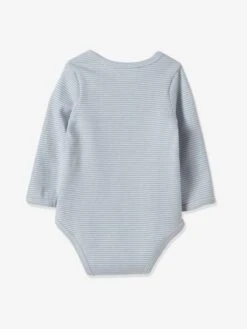 Pack Of 5 Long-Sleeved Bodysuits For Babies, Travelling Animals - Blue/multi 18 Pack Of 5 Long-Sleeved Bodysuits For Babies, Travelling Animals - Blue/multi -PETIT BATEAU Sales Store pack of 5 long sleeved bodysuits for babies travelling animals 6