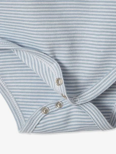 Pack Of 5 Long-Sleeved Bodysuits For Babies, Travelling Animals - Blue/multi 10 Pack Of 5 Long-Sleeved Bodysuits For Babies, Travelling Animals - Blue/multi - Image 8