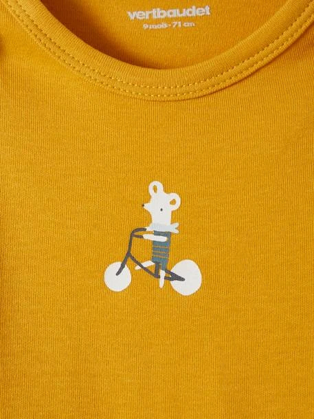 Pack Of 5 Long-Sleeved Bodysuits For Babies, Travelling Animals - Blue/multi 12 Pack Of 5 Long-Sleeved Bodysuits For Babies, Travelling Animals - Blue/multi - Image 10