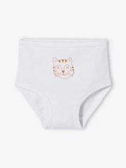 Pack Of 5 Nappy Cover Briefs In Pure Cotton, For Babies - White Light Two Color/multicol -PETIT BATEAU Sales Store pack of 5 nappy cover briefs in pure cotton for babies 2