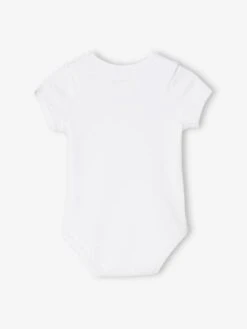 Pack Of 5 Short Sleeve Bodysuits In Interlock Knit, Full-Length Opening, For Babies - White Light Two Color/multicol 9 Pack Of 5 Short Sleeve Bodysuits In Interlock Knit, Full-Length Opening, For Babies - White Light Two Color/multicol -PETIT BATEAU Sales Store pack of 5 short sleeve bodysuits in interlock knit full length opening for babies 2