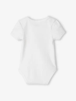Pack Of 5 Short Sleeve "Fruits" Bodysuits For Babies - White Light Two Color/multicol 17 Pack Of 5 Short Sleeve "Fruits" Bodysuits For Babies - White Light Two Color/multicol -PETIT BATEAU Sales Store pack of 5 short sleeve fruits bodysuits for babies 6